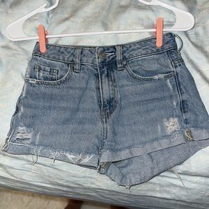 Pacsun mid-rise jean shorts